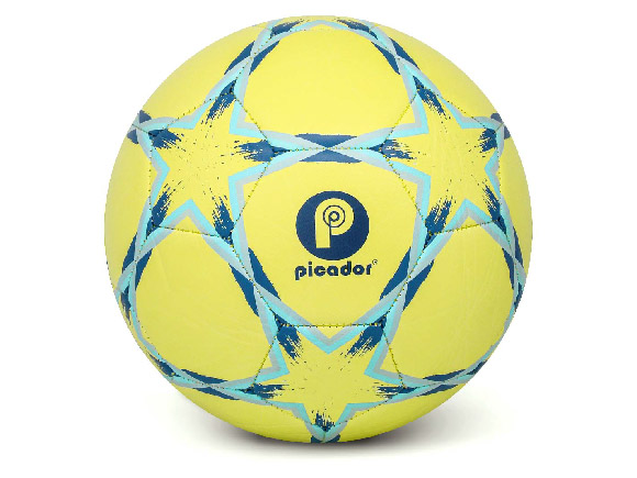 Hexagon soccer ball size 5 yellow - Coinus